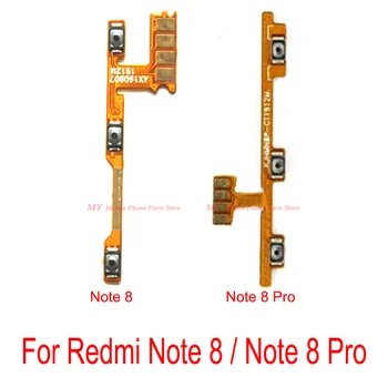 10 KOSOV Novih Moči NA OFF Stikalo Strani Gumb za Glasnost Tipka Flex Kabel Za Xiaomi Mi Redmi Opomba 8 Pro 8pro Note8 Rezervni Deli Repare