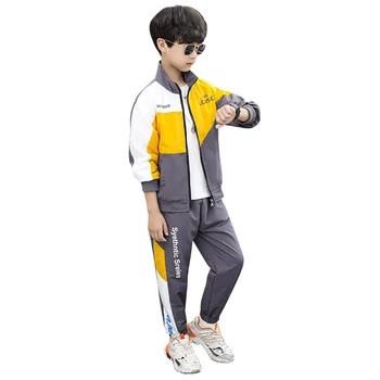 2020 Otrok trenirko Oblačila fantje šport obleko Za Najstnike Otroci Bombaž Šport Priložnostne Obleko, Otroci in Modnih Trenirke Za 5-11Y