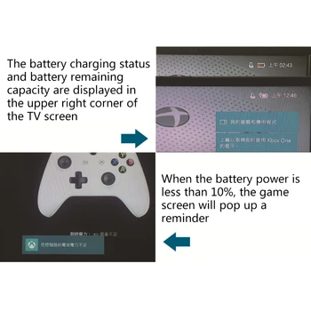 1/2pcs Litij-Polimer Baterija z USB Kabel za Polnjenje, za ENO XSX Brezžični Igra 270B