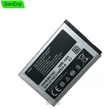 1000mAh Baterija Za Samsung S5610 C3322 AB463651BU W559 S5620I S5630C C3518 J808 F339 S5560C C3370 C3200 S5296 L708E S5610