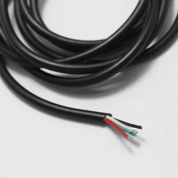 10metre 4 v 1 žica bela črna podatkovni kabel USB DIY plug jack conenctor tablet kabel za polnjenje moči za Telefon ect