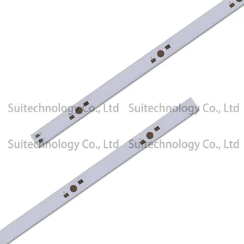 10pcs LED aluminijasto osnovno ploščo 390mm 6LEDs Pravokotnik Lučka pcb 1W 3W 5W visoko moč radiatorja Uporabite za LED Svetilke čip PCB Board