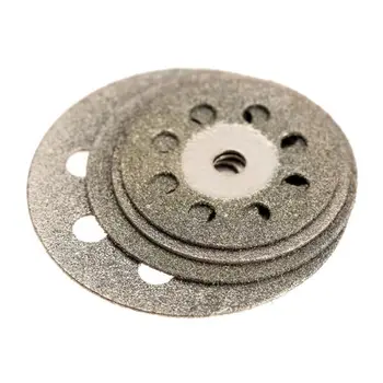 10Pcs Pribor 20 mm, Diamant Rezalna plošča za Brušenje Kovin Kolesa Disk Mini Krožna Žaga za Rotacijsko Vrtanje Orodje