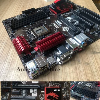 1150 LGA DDR3 MSI B85-G43 GAMING original Desktop Motherboard Intel B85 PCI-E 3.0 USB3.0 32GB Pokal i7 i5, i3 DDR3 Uporablja Mainboard