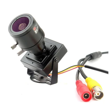 2,8 mm-12 mm Zoom, ki se Osredotočajo Polno AHD CCTV Mini Kamera 720P/960P/1920*1080P HD Digital 2.0 MP Majhna mikro kovinsko Nadzor Vidicon