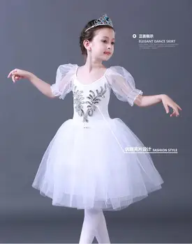 2019 Dekleta Balet Obleko Tutu Otroci, Dekleta, Ples, Oblačila za Otroke, Balet Obleko Kostume Dekleta Plesalka Leotards Ples obrabe