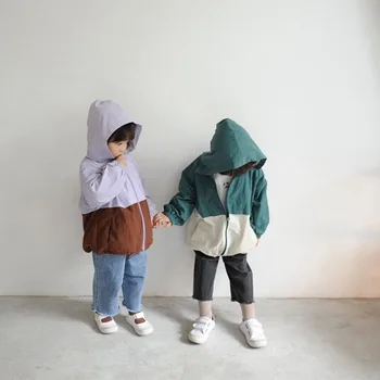 2020 Novi korejski Zip Hooded Otroci 