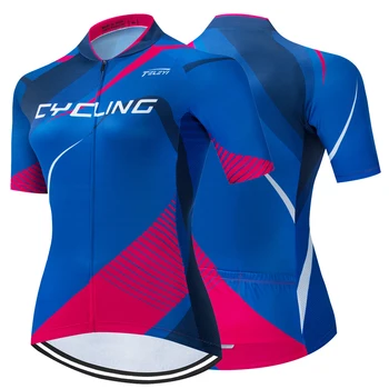 2020 Ženske, Kolesarska Majica Kratek Rokav MTB Kolo Jersey Dihanje Kolesarska Majica Pro Team Kolesarski Nositi Oblačila, ki so Camisa Ciclismo