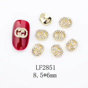 20pcs/veliko 3d zlitine star lupini nail art okraski dobave pearl okrasnih kamnov draguljev kovinski žeblji, pribor, nakit čare