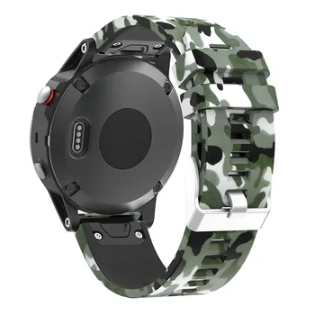 22 mm Watch band Hitro Sprostitev Zapestje Trak Watch Trak za Garmin Fenix 5 forerunner 935 Easyfit Natisnjeni Modni Športni Silikona