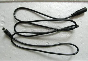 22AWG 2pc DC 5.5*2.1 mm ženski moški L-shaped Kota podaljšek kabel, napajalni kabel ac priključek kabel 120 cm , Brezplačna dostava