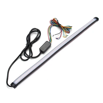 30 cm/45 cm/60 cm Prožno, Mehko Zaporedno LED Trak Vključite Signal Switchback Kazalnik DRL Dnevnih Luči