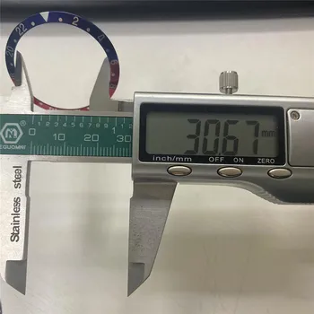36.5 MM Watch Ploščo Vstavite Obroč za ročno uro Zamenjava Aluminija Watch Obroč Popravilo Kit