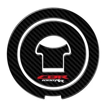 3D Carbon motorno kolo, Gorivo, Plin Cap Zaščitnik Decals Primeru za Hondo CBR1000RR CBR 1000RR 2004-2013