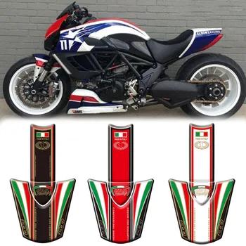 3D motociklistična Rezervoar za Gorivo Pad Zaščitne Nalepke, Nalepke Za Ducati Diavel 1200 Obdobje 2011-Decals