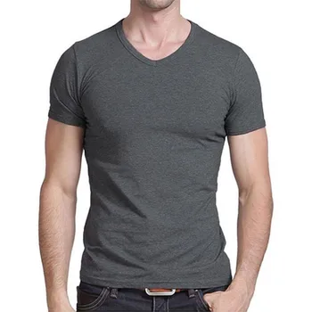 4031 - moška t-shirt poletje novo ohlapno 3 pet-točka rokav T-shirt