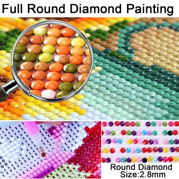 5D DIY Diamond Slikarstvo Navzkrižno Šiv Cartoon Princeso Doma Dekor Vezenje Metulj Dekle Polno Diamond Mozaik