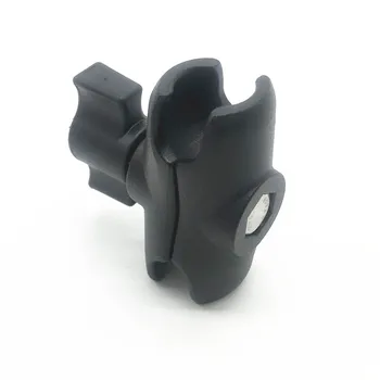 6 cm Roko Dvojne Vtičnice Žogo Glave 60mm Podaljšanje Roka Moto Nastavek za Gopro Garmin GPS Pametni motorno kolo