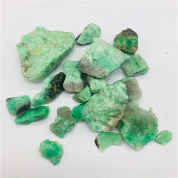 6 g Naravnih smaragdno mineralnih gole kamnite medfazno mineralnih kristalov kamna