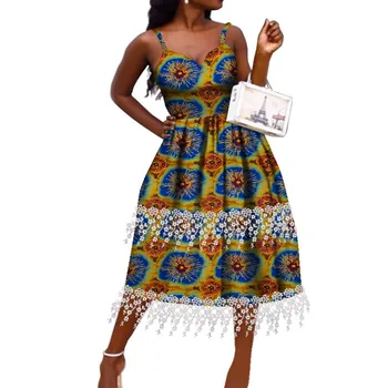 Afriška Oblačila za Ženske Bazin Riche Dolgo Maxi Obleke za Stranko Off Ramenski Afriške Ženske Obleke Poletje 2021 Novo WY8177