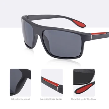 AOFLY Moda Polarizirana sončna Očala Moških Luksuzne blagovne Znamke Oblikovalec Unisex Vožnjo sončna Očala Moška Očala za Športe na Prostem z ohišjem