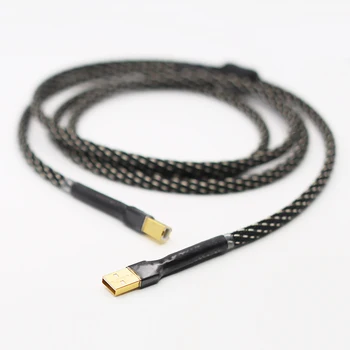 Audiocrast Hi-fi USB Kabel Visoke Kakovosti Tipa A, Tipa B, Hifi Podatkovni Kabel Za DAC Dekoder Zvočno Kartico Avdio Kabel DAC Podatkovnih Linij