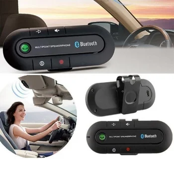Avto EDR Brezžična Bluetooth Sprejemnik Prostoročno Večtočkovni Zvočnika Predvajalnik Glasbe MP3 sončnega Bluetooth Komplet Zvočnik