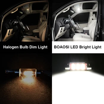 Avto Notranje Svetlobe 36 mm LED Žarnice C10W C5W Festoon Za Audi, Volkswagen, Mercedes Benz W210 BMW E36 E46 E90 E60