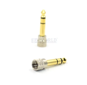 BGWORLD 2 KOS adapter za Slušalke kovinski plug jack vtič priključek za ATH-M50 M30 M35 Slušalke slušalke del