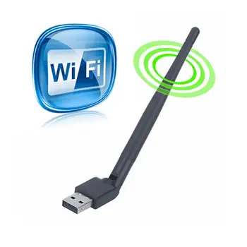 Brasil ISDB-T MTK7601 Brezžični USB WiFi Antena Omrežju Youtube Adapter sprejemnik satelitski Sprejemnik DVB-S2 DVBT2 TV Box Internet