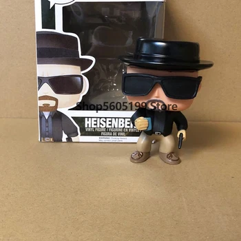 Breaking Bad HEISENBERG SAVEL POP GOODMAN WALTER WHITE Vinil figuric Model Igrače za Otroke, Darilo za Rojstni dan z Box
