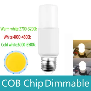 Brez Utripanja Dolgo Življenje, Zdravje LED Corn žarnice E27 10W COB Zatemniti 220V 110v Led Spot žarnica z Smart IC Voznik Lampada led