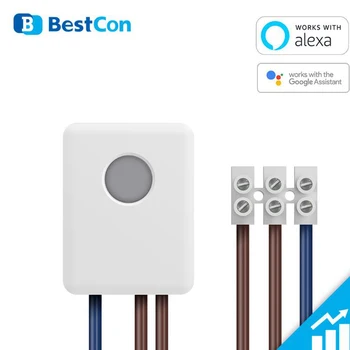 BroadLink Con SCB1E Merjenja Moči 16A Smart Stikalo za Brezžično Smart Avtomatizacijo Doma Glasovni Nadzor z Google Dom in Alexa
