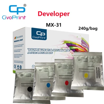 Civoprint 240 g/vrečko združljiv razvijalec MX-31 MX31 za oster kopirni stroj 2600/3100/3500/4100/4101/5001