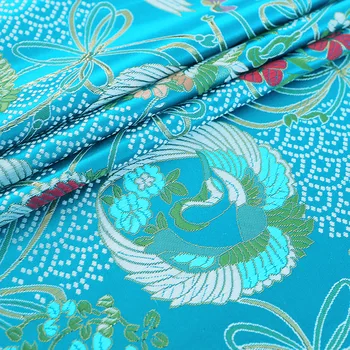 Designer satin tkanine brocade žakarske tkanine oblačila šivanje cheongsam kimono za DIY mozaik šiv oblačilo materiala