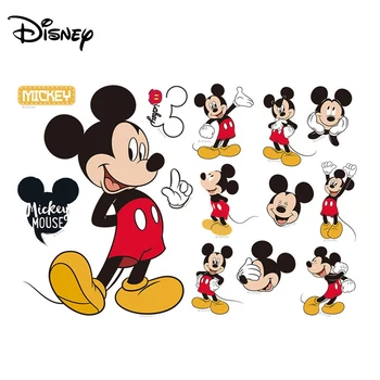 Disney Mickey Minnie Otroci Soba, Spalnica Nalepke Nepremočljiva Odstranljive Nalepke