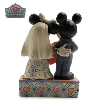 Disney Predstavitev Zbirka Mickey in Minnie Miško Dejanje Slika Dveh Duš.Eno Srce Figur