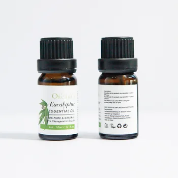 Evkaliptusovo Eterično Olje Čisto rastlinsko Enostransko Eterično Olje Aromaterapija Uvajanje Nahod uporabljajo Eterična Olja za Masažo