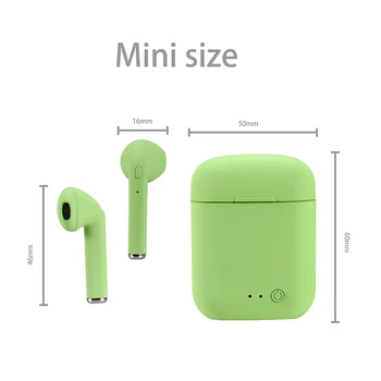 FLUXMOB MINI-2 Tws Brezžične Slušalke športne Čepkov Bluetooth 5.0 Slušalke HD KLIC Slušalke s polnjenjem bin za vse pametni telefon