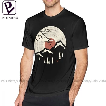 Gorsko T Shirt MTN LP T-Shirt Mens Kratek Rokav Tee Shirt Srčkan 6xl 100 Bombaž Tiskanja Plaži Tshirt