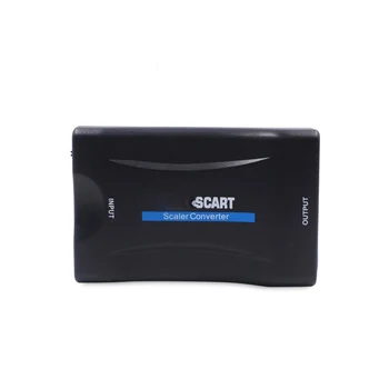 HDMI je združljiv s SCART Video Audio Upscale AV Pretvornik Signala Adapter HD Sprejemnik HDMI Pretvornik Scart Adapter