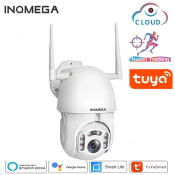 INQMEGA 1080P Auto Tracking Wifi Kamera IP WiFi Varnost Doma PTZ Speed Dome CCTV IR Onvif na Prostem Z Google Doma OrAlexa