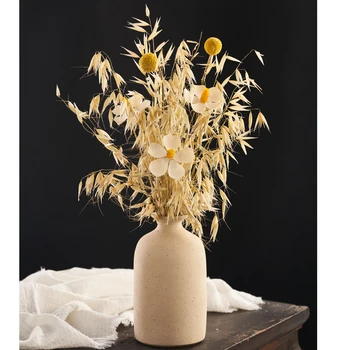 Ins Lončenina Keramične Vaze Posušeni Cvet Vrtnice Eucalyptus Vaza Nastavite Nordijska Cvetlični Aranžma Doma Dekoracijo Ustvarjalne Minimalističen