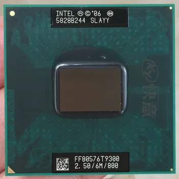 Intel Core 2 Duo T9300 CPU Prenosnik, procesor PGA 478 cpu deluje pravilno