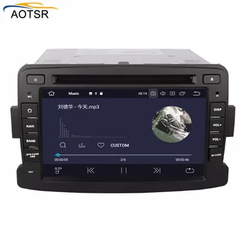 IPS Android 9.0 Avto multimedijski predvajalnik dvd-jev vodja enote Za Renault delovna halja 2012 2013 GPS Navigacija radio, auto stereo 4+32 G, BT Wifi