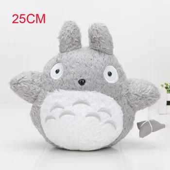 Japonski Ghibli anime mačka polnjene živali Moj Sosed Totoro Blazino plišastih igrač Lutka Blazine Božič