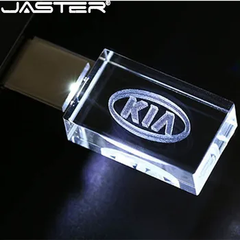 JASTER VROČE KIA Avto Prijavite Logotipi kristalno kovinski USB flash drive pendrive 4GB 8GB 16GB 32GB 64GB 128GB Zunanji pomnilnik memory stick