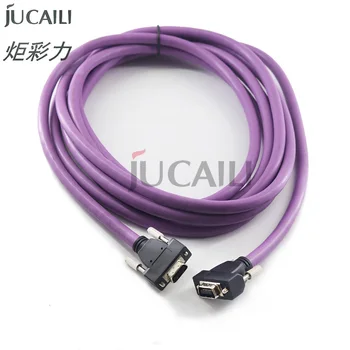 Jucaili 1pc allwin človekovih k-jet gongzheng tiskalnik PCI podatkovni kabel visoke kakovosti gostoto vijolično 14 zatiči kabel