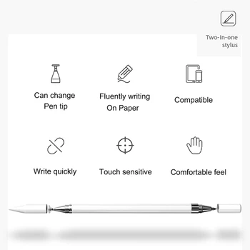 Kapacitivni Pisalo Zaslon na Dotik Peresa Univerzalno za iPad Svinčnik iPad Pro 11 Za 12,9 10.5 Mini za Samsung za Huawei tablični telefon pero