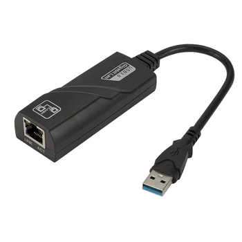 Kebidu USB Ethernet Adapter Omrežno Kartico USB 3.0, da RJ45 Lan Gigabit Internet 10/100/1000 Mb / s za Računalnik za Prenosni računalnik Macbook